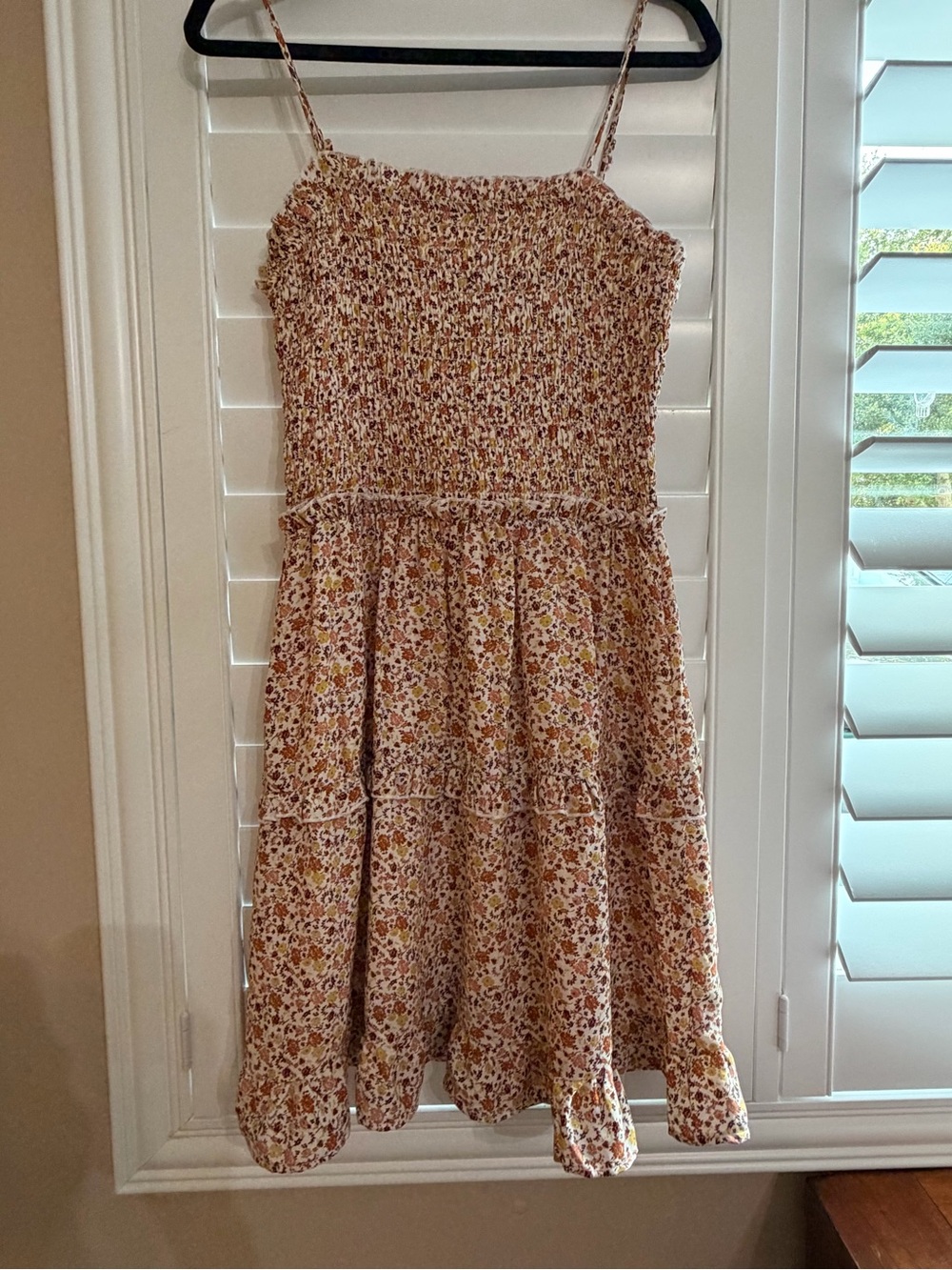 Jessica Simpson Floral Smocked Sundress